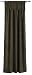 Croscill Chevron Chenille 44 by 84-Inch Button Down Panel Spruce