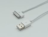 Produkt-Bild: USB 2.0 Datenkabel, Ladekabel f&uuml;r Apple iPad 1 & 2, iPhone 3, 4, iPod touch, classic & nano G, GS