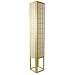 Zen Meditation Simple D�cor - 6ft. Japanese Style Wood & Paper Shoji Lantern Oriental Lamp - Natural