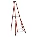 Werner FTP6212 300-Pound Duty Rating Fiberglass Tripod Ladder, 12-Foot