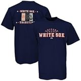 Majestic Chicago White Sox Navy Blue Ticket History T-shirt