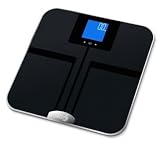 EatSmart Precision GetFit Digital Body Fat Scale w/ 400 lb. Capacity & Auto Recognition Technology
