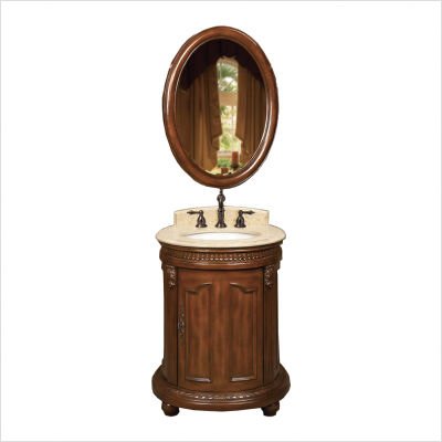 valentine Bundle 65 Petite Bathroom Vanity CherryB006GDRE0O