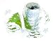 CHRISTMAS TREES SELF ADHESIVE TRANSPARENT WINDOW DECORATION 2M X 60MM C128