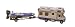 Sporting Goods : Class C RV & Speed Boat Toy