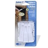 Safety First Cabinet and Drawer Latches - 12-Pack