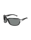 Gucci - Gucci Ring GG Logo Rectangular Sunglasses shiny black/grey