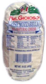 Fresh Mozzarella (BelGioioso) 16oz (453g)