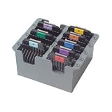 Wahl Stainless Steel Color Coded Cutting Guides 8 With Caddy * Fits Detachable Blades