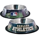 NEW! 32oz Oakland Athletics Stainless Steel Pet Bowl
