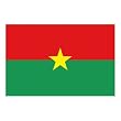 Burkina 3ft x 5ft Nylon Flag