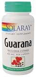 Solaray - Guarana, 400mg, 100 capsules