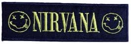 Nirvana Patches Music Band Logo sew/iron on Patch 1pcs.