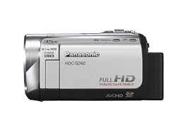 Panasonic HDC-SD60S SD Based Hi-Def Camcorder with 35X Intelligent Zoom Silver 