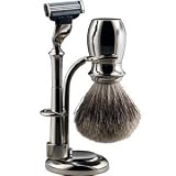 Chrome Linea Shave Set