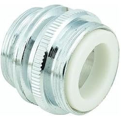 Dual Thread Faucet to Hose Adapter