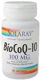Solaray - Bio Co Q 10, 100 mg, 30 softgels