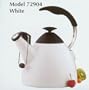 Farberware Millennium Autopour 2-1/2-Quart Teakettle, White