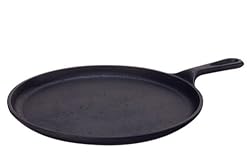 Lodge Logic Pre-Seasoned 10-1/2-Inch Round Griddle