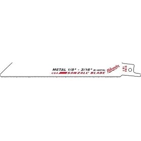 Milwaukee 48-01-6187 9-Inch, 14 Teeth per Inch, Super Sawzall Blades, 50-Pack by Milwaukee
