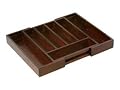 Mountainwoods Walnut Expandable Flatware Tray 19.5-in.