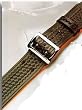 87 Suede Lined Belt w/Buckle Suede Lined Duty Belt PlainBlk-34