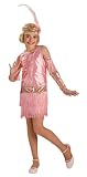 Rubie's Let's Pretend Pink Flapper Costume