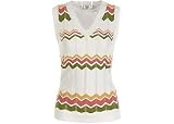 Misses Dockers Golf Zig Zag Sweater Vest