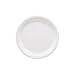 GET Enterprises inc Diamond White Melamine Round Narrow Rim Plate, 10.5 inch - 12 per case.