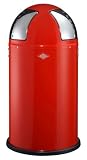 Wesco 175 861-02 Abfallsammler Push two rot