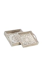 NORDIC & CO Set Bandeja 2 Uds.