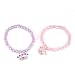 Princess Tiara Beaded Stretch Bracelets (1 dz)
