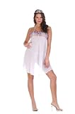 3 PC. Halter chemise with exquisite feather embroidery, and matching G-string.