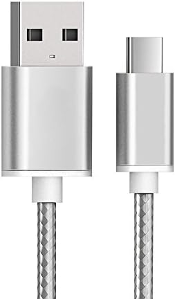 USB 3.1 Type C,1Pack 3 feet / 1-meter Micro USB 3.1 Type C Male to Standard Type A USB 3.0 Male Data Cable for Type-C Supported Devices (silvery)