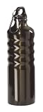 Aluminium Sports Water Bottle - Gunmetal Grey