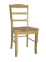 International Concepts C01-2P Pair of Madrid LadderBack Chairs, Natural
