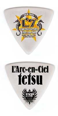 Cover image : ESP tetsu(L'Arc？ｅｎ？Ｃｉｅｌ)PICK/TOUR 2008 L'7 ？Trans ASIA Via PARIS？(WH)