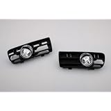 Halogen Front Fog Light Kit With Grille Insert And Wiring Loom For VW Golf MK4 2.0 VR6 GTI 1.8T