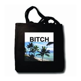 Women Humor - Bitch - Tote Bags