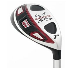 Tour Edge Exotics XCG-4 Hybrid : right, #5 (25) Fujikura Exotics Motore 75 Graphite (Stiff)