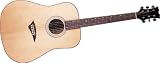 Dean Tradition Acoustic Guitar, Exotic Mapa Burl
