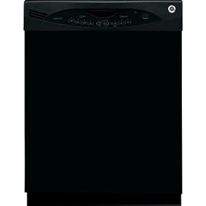 GE GLDA690PBB Full Console Dishwasher - Black by