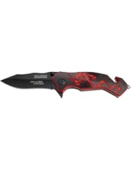 Tac Force Tf-759Br Tactical Assisted Opening Folding Knife, 4.5-Inch Closed