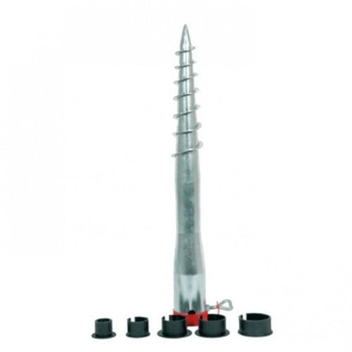 Rasendorn aus verzinktem Metall, für Schirmstöcke bis 65mm günstig kaufen