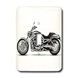 Light Switch Cover Picturing Picturing Harley-Davidson Motorcycle - single toggle switch