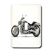 Light Switch Cover Picturing Picturing Harley-Davidson Motorcycle - single toggle switch