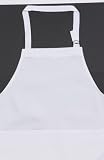 Rushbrookes Traditional Plains Adults White Apron