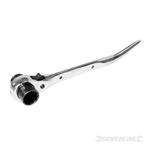 Silverline 102124  Doppelknarre mit tiefem Einsatz, 21/23 mm