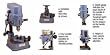 PRECISION DRILL PRESS WITH VISE