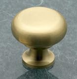Cliffside 100-SB Satin Brass Knob